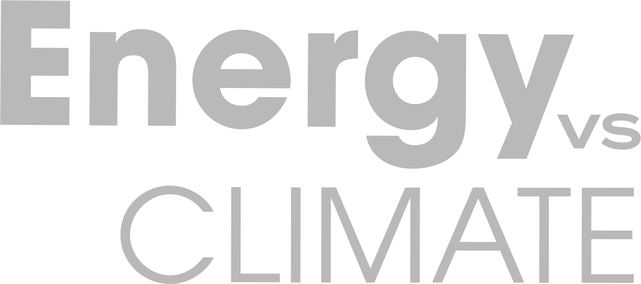 Energy vs Climate