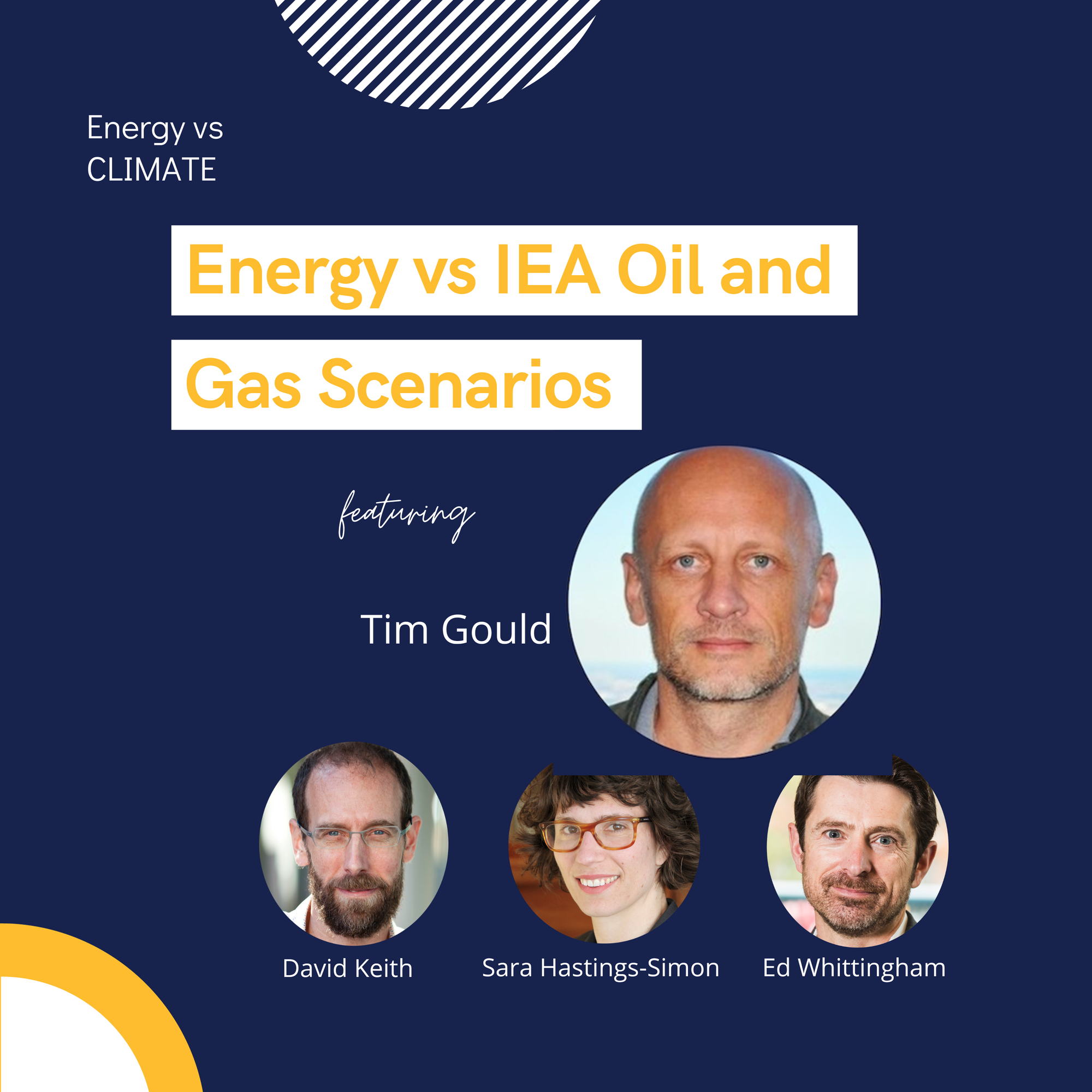 Energy vs IEA Oil and Gas Scenarios