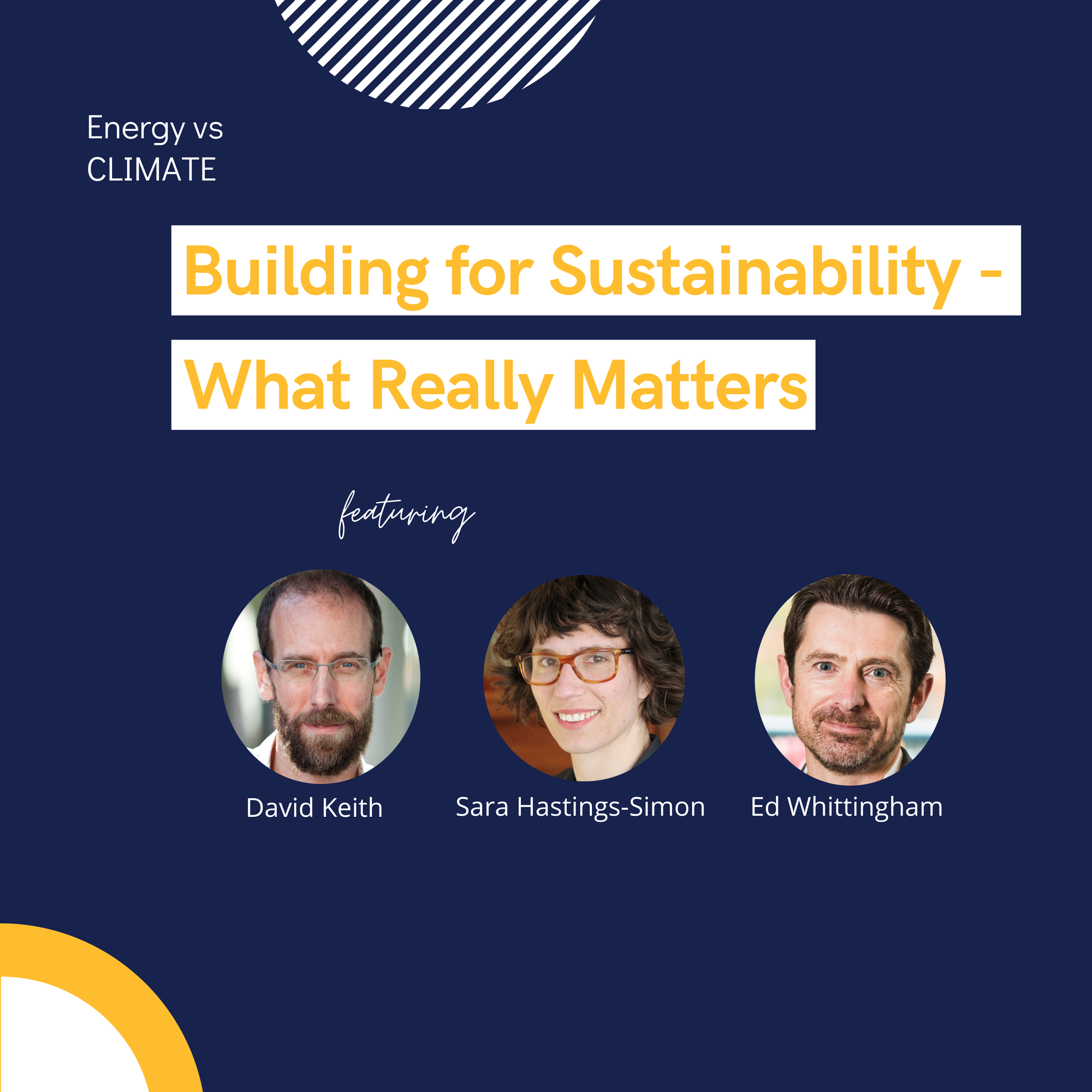 Building for Sustainability - What Really Matters