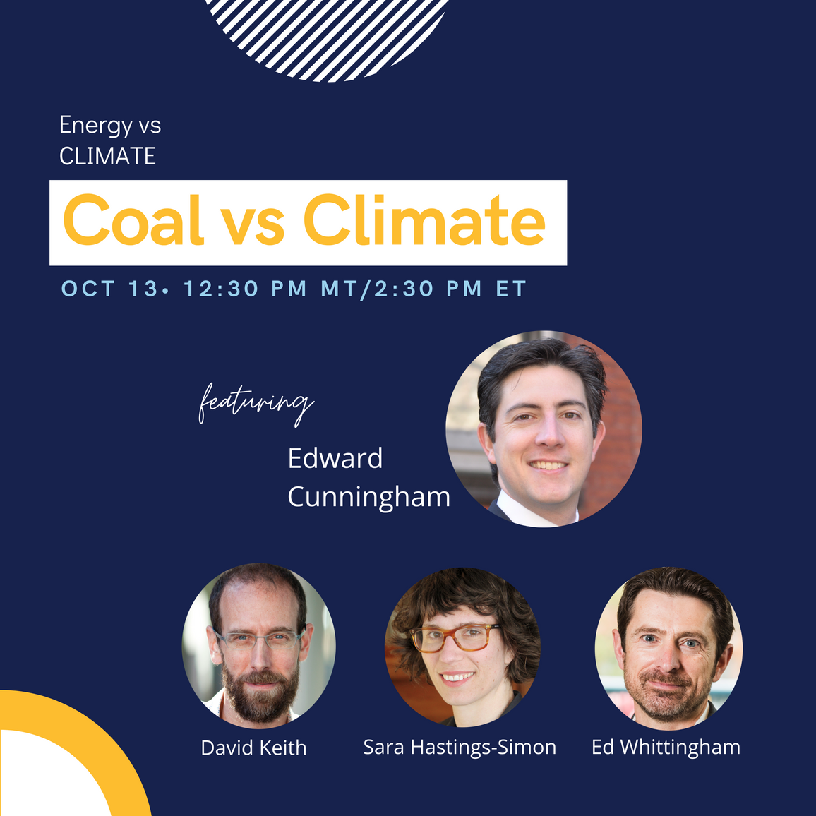 Last chance to register: Coal vs Climate
